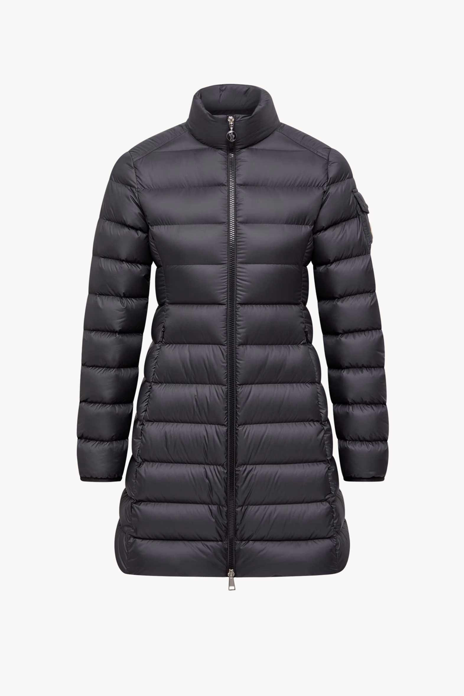 Igesse Mid-Length Down Jacket Women Black Moncler 2